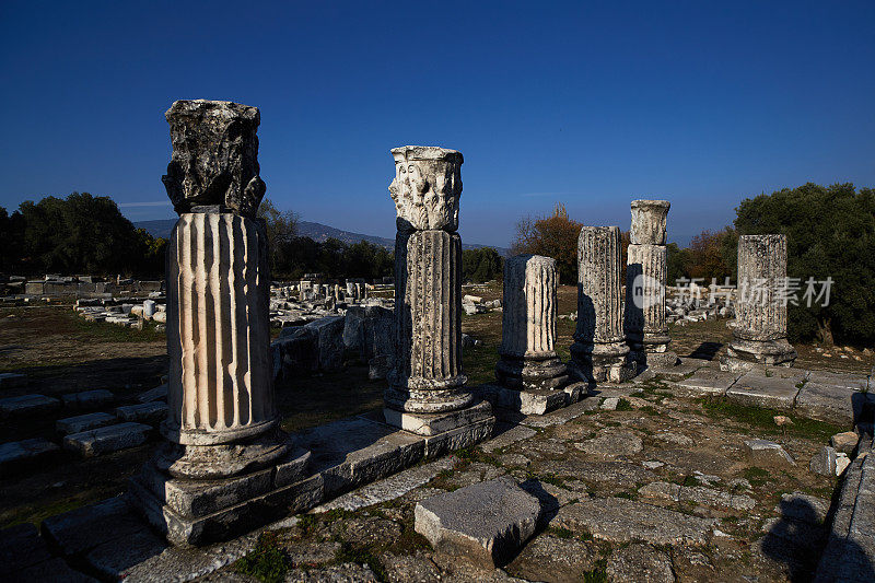 Lagina Hecate神庙Mugla，土耳其